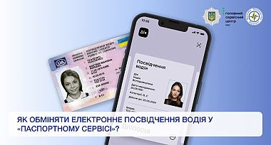Як обміняти Електронне посвідчення водія у «Паспортному сервісі»?
